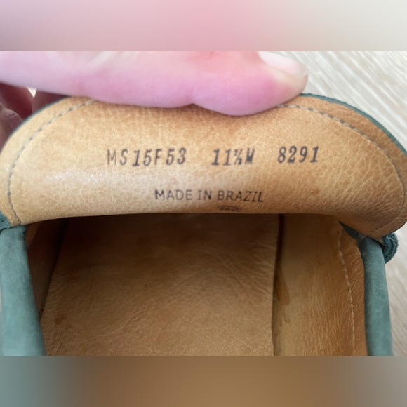 Peter Millar Men’s Suede Bit Loafers Green 11.5 Preppy Classic Business Dress - Picture 4 of 14